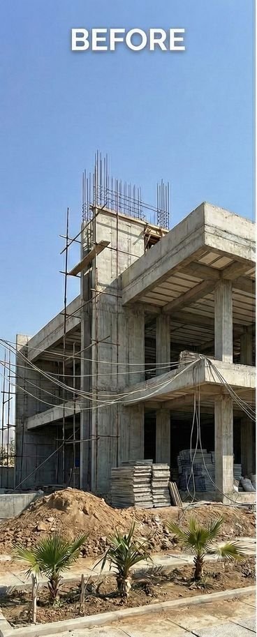 Nelamangala Villa Structural Modernization Before Renovation